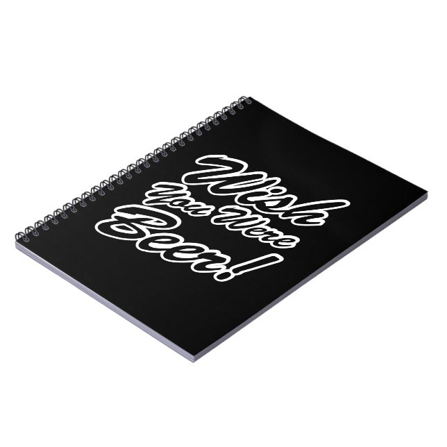 Wish You Were Beer! Notebook (Left Side)