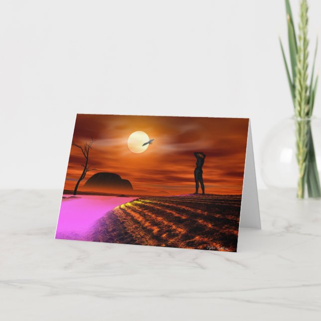 Wish You Were Here... Card (Front)