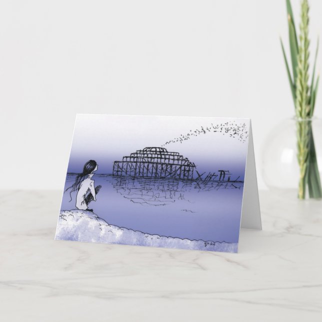 Wish you were here card (Front)