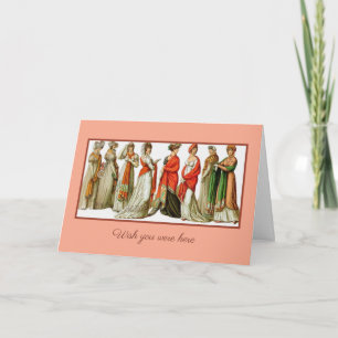 Wish you were here card