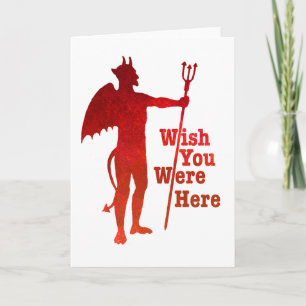 Wish You Were Here Card