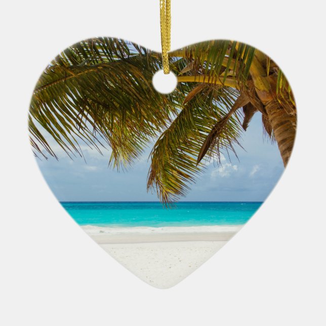 Wish you were here! ceramic tree decoration (Front)