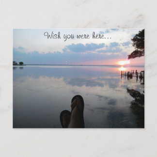 Wish you were here Post Card