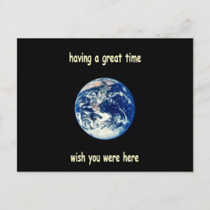 wish you were here postcard