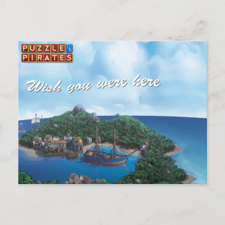 Wish You Were Here Postcard