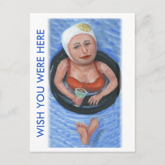 WISH YOU WERE HERE POSTCARD