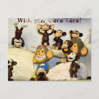 Wish you were here! postcard