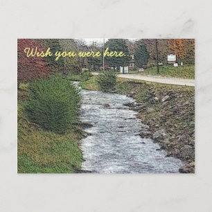 Wish you were here... postcard