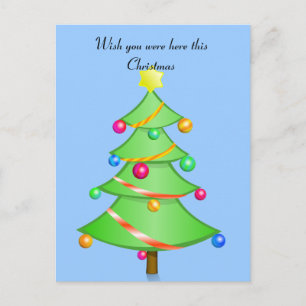 Wish you were here this Christmas Postcard