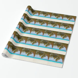 Wish you were here! wrapping paper