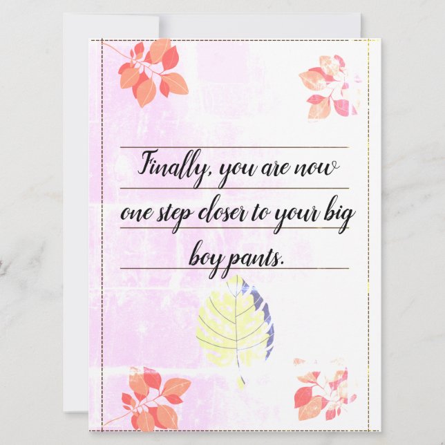 Wish your buddies on their best day with this (Front)