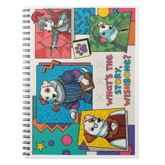 wishbone dog notebook