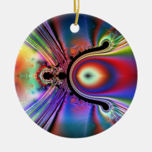 Wishbone Fusion Ceramic Ornament