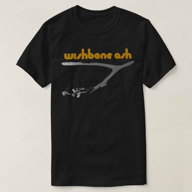 Wishbones Ash Band  T-Shirt (Design Front)