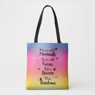 Wishes and Dreams All-Over-Print Tote Bag