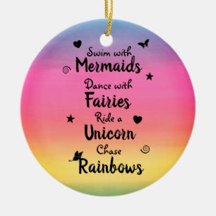 Wishes and Dreams Ceramic Ornament