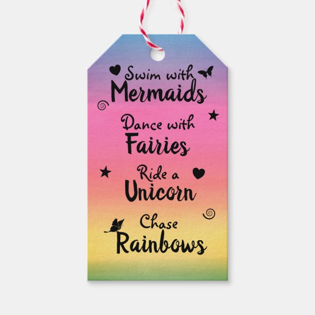 Wishes and Dreams Gift Tag (Front)