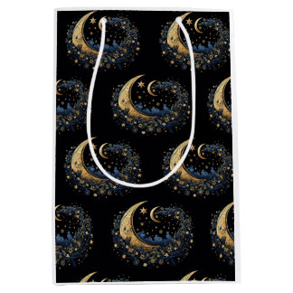 wishes and moons medium gift bag