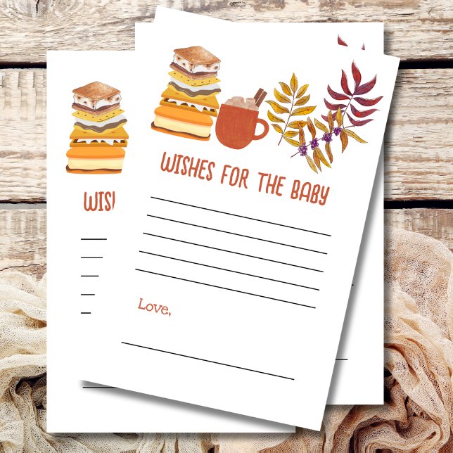 Wishes for baby shower game Smore fun marshmallow (Creator Uploaded)