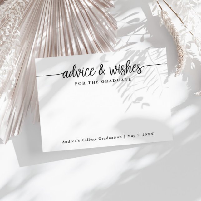 Wishes for the Graduate Advice Cards (Creator Uploaded)
