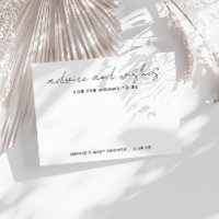 Wishes For The Mom to Be Baby Shower Minimalist