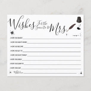 Wishes for the Soon to be Mrs Bridal Shower card