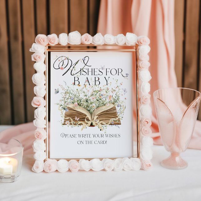 Wishes Game New Chapter Book Theme Wildflower Poster (Creator Uploaded)