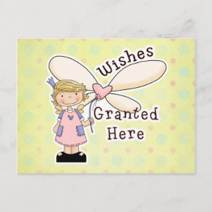 Wishes Granted Fairy Godmother Postcard