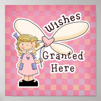 Wishes Granted Fairy Godmother Poster