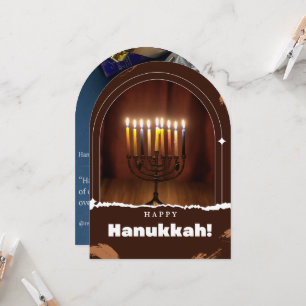 Wishes Happy Hanukkah Invitation