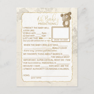 Wishes & Predictions Baby Sprinkle Cards