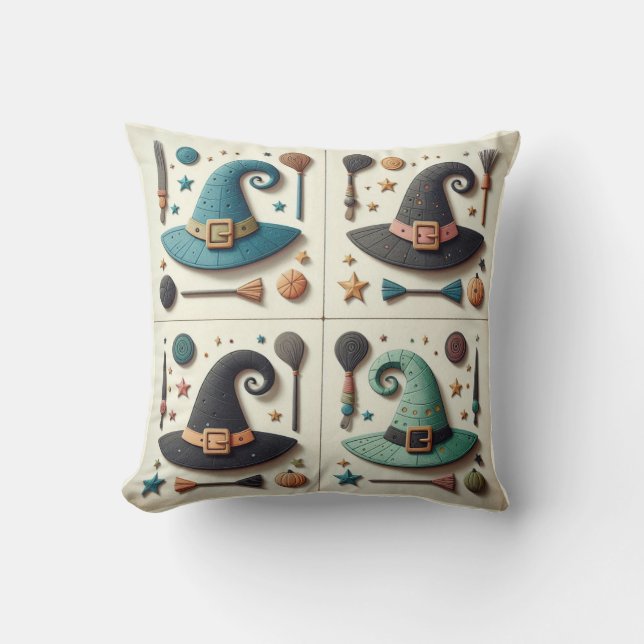 Wishful Witches Cushion (Front)
