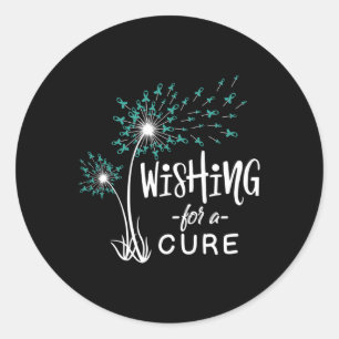Wishing For Polycystic Kidney Disease Cure Item Fo Classic Round Sticker