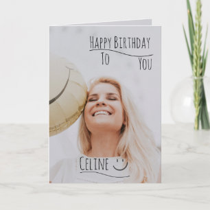 Wishing greeting card