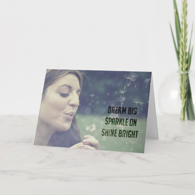 WISHING Greeting Card (Front)