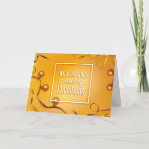 Wishing Happy Holiday Decorative Christmas Tree