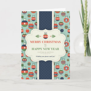 Wishing Happy Holiday Decorative Christmas Tree