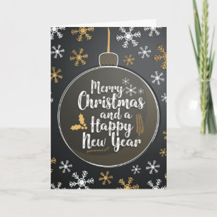 Wishing Happy Holiday Decorative Christmas Tree Card