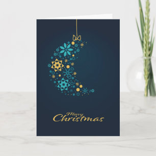 Wishing Happy Holiday Decorative Christmas Tree Card