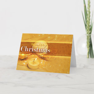 Wishing Happy Holiday Decorative Christmas Tree Card