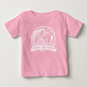 Wishing I Was Fishing Baby T-Shirt