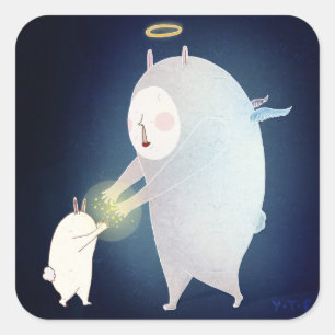 Wishing on the stars 2013 square sticker