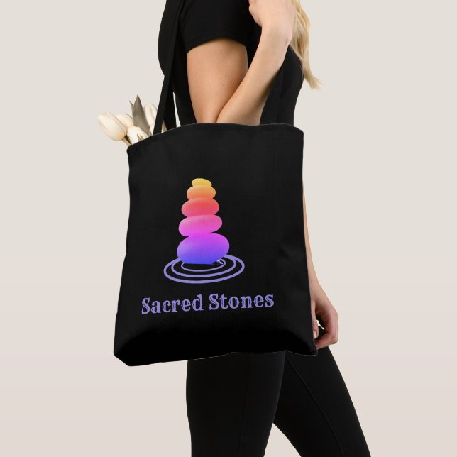Wishing Stones Tote Bag (Close Up)