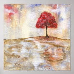 Wishing Tree Fine Art Print From Original Painting