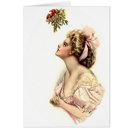 Wishing Under the Mistletoe Card