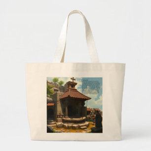 Wishing Well Large Tote Bag