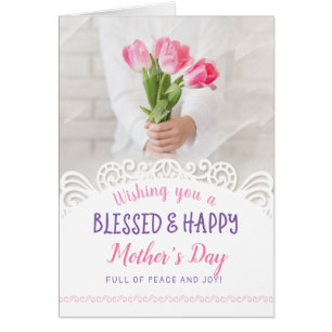 Wishing you a Blessed & Happy Mother's Day Bouquet