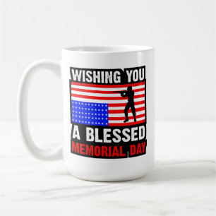 Wishing You A Blessed Memorial Day Coffee Mug