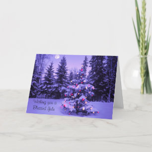 Wishing you a Blessed Yule Holiday Card