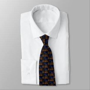 Wishing You a Bright New Year Necktie
